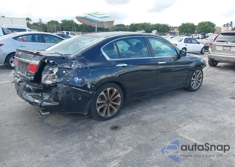 2013 Honda Accord Sport from USA, damaged, VIN 1HGCR2F58DA241002
